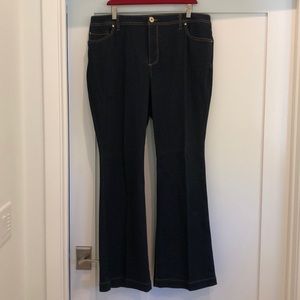 INC Dark Wash Flare Jean